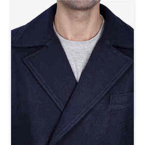 Manteau Trench Élégant en Mélange de Laine pour Homme – Veste d'Hiver Chaude et Longue pour l'Automne – Style Urbain Décontracté et Habillé – Vente en Gros - Product Image 4
