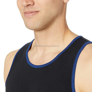 Débardeurs amincissants pour hommes, débardeur à col rond, débardeur de sport, débardeur athlétique unisexe, coupe ajustée - Product Image 3