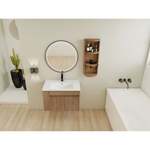 Mobile bagno sospeso da 30 pollici con lavabo e ante a chiusura ammortizzata 00612IMO 02730IMO, mobile combinato (confezione KD) - Product Image 6