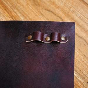 Wholesale Handmade <b>A5</b> Leather Journal Notebook with Vintage Design Premium Quality Leather Cover <b>Diary</b> for Men Women Custom - Product Image 3