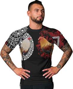 Fabricants de rashguards personnalisés imprimés par sublimation pour MMA, BJJ, surf, manches longues, OEM - Product Image 4