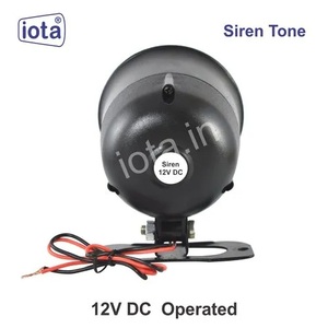 Sirena de Alarma para Auto Negra de 12V 15W, Bocina de Advertencia Impermeable, Altavoz de Seguridad para Automóvil - Product Image 2