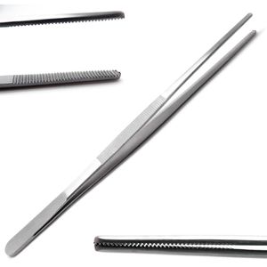 Pince chirurgicale à embout dentelé de 10 pouces, embout de 3,3 cm, instrument chirurgical en acier inoxydable, certifié CE, OEM - Product Image 1