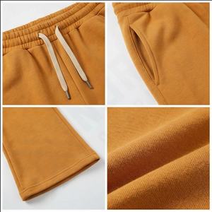 Pantalon de survêtement taille basse personnalisé nouveau pantalon évasé de sport pantalon de survêtement de couleur unie pour femmes pantalon de nettoyage décontracté hiver vente en gros - Product Image 4