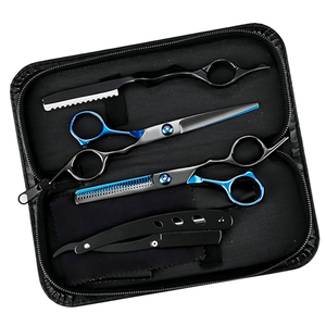 Tijeras Profesionales para Cortar el Cabello, Tijeras de Entresacar, Cuchilla de Borde Recto, Accesorios de Barbería, Herramienta de Estilismo de Acero Inoxidable IMANS - Product Image 4