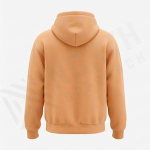 Sudadera con Capucha Extra Grande Personalizada para Hombre, 100% Algodón, Lavado Ácido, Diseño Sólido, Transpirable, Suave y Cálida para Invierno - Product Image 2