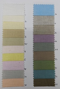 Tissu exclusif en soie et lin, tissé en coton, tissu en lin et polyester pour doublure de vêtements, destiné à l'industrie textile de la mode. - Product Image 5