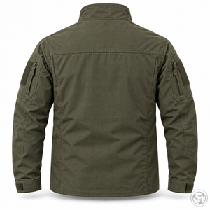 Chaqueta de Trabajo Táctica Ripstop Personalizada para Hombre, con Cierre, Múltiples Bolsillos, Transpirable y Resistente, para Exteriores y Seguridad, OEM - Product Image 3