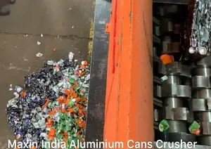 Broyeur semi-automatique à double arbre, moteur 150 CV, machine de compactage UBC pour applications industrielles - Product Image 4