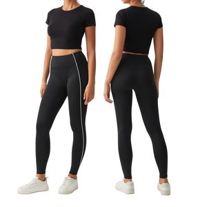 Leggings de Yoga para Mujer, al Por Mayor, Personalizados, Sin Costuras, Cintura Media, Antibacterianos, Transpirables, de Alta Calidad, para Gimnasio, Entrenamiento y Fitness - Product Image 5