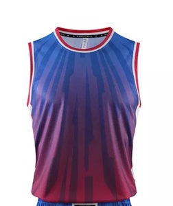 Men's High Quality Summer Basketball Uniforms Customized Breathable Plus Size Printed Basketball Uniforms - Product Image 4