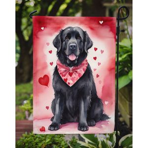 Newfoundland <b>Valentine</b> Garden Flag Multicolor Mailbox <b>Decorative</b> Yard Banner for Patio Artwork Flower Beds Yard Size Banner - Product Image 3