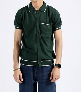 Camiseta Polo para Hombre, Nueva, Personalizada, Transpirable, de Algodón, de Alta Calidad, de Color Sólido, a Precio Económico - Product Image 6