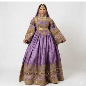 NEW DESIGN Women's AFGHANI VINTAGE Lace DRESSES for WEDDING & PARTY AFGHAN KUCHI DRESS at WHOLESALE PRICE - Product Image 5