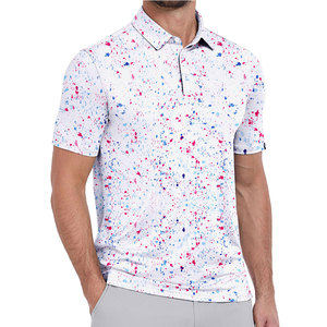 High Performance Men Sublimation Polo T-Shirt Moisture Wicking Fabric Athletic Fit Trendy Streetwear Stylish Design - Product Image 1