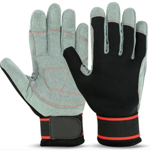 High Performance <b>Sailing</b> <b>Gloves</b> with Durable Synthetic Leather Palm Shock Absorption Breathable Stretch Fabric Adjustable Fit - Product Image 4
