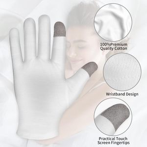 Guantes de Invierno para Trabajo, Tejidos con Algodón Teñido, Forrados, para Hombre y Mujer, de Piel de Oveja, Aislantes para Clima Frío - Product Image 6