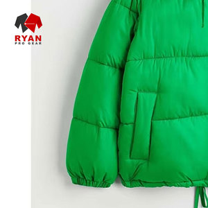 เสื้อแจ็คเก็ตพัฟเฟอร์คุณภาพสูงแบบสั่งทำพิเศษสำหรับผู้ชาย วัยรุ่น และเด็ก  ออกแบบสีและโลโก้ได้ตามต้องการ - Product Image 4