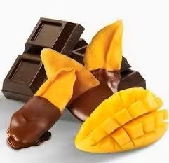 Rodajas de Mango Seco Recubiertas de Chocolate Más Vendidas |   Caramelos de Frutas 100% Naturales de Primera Calidad - Product Image 4