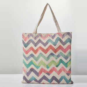 Bolsas de Mano Personalizadas con Impresión por Sublimación, Bolsas de Compras Reutilizables Ecológicas de Lona de Poliéster, SILKZON INDUSTRY, Tipo Bandolera - Product Image 2