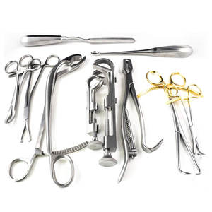 Outils de précision en acier inoxydable de haute qualité pour procédures orthopédiques Ensemble personnalisé de 10 instruments chirurgicaux orthopédiques assortis - Product Image 1