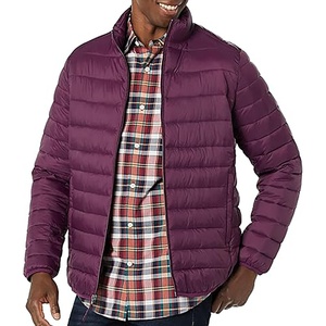 OEM Outdoor Winter Shiny Padded High Quality Fashion Zip up Down Men <b>Cropped</b> <b>Puffer</b> <b>Jacket</b> HIGH STREET - Product Image 5