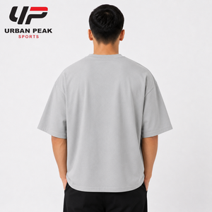 Premium Quality Men Oversize <b>T</b> <b>Shirt</b> With Ribbed Neckline Durable Stitching & Smooth Fabric For Daily Comfort Casual O-Neck Tee - Product Image 3