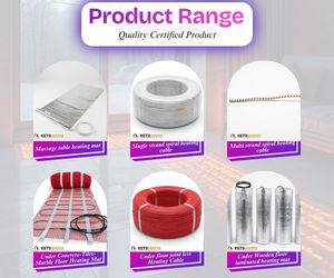 Câble chauffant électrique industriel sans joint pour sols en marbre/carrelage/béton d'hôtels et d'appartements - Product Image 5