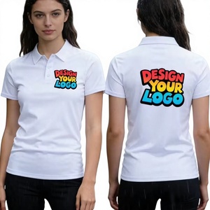 เสื้อโปโลผู้หญิงสำหรับฤดูใบไม้ร่วง แขนสั้น ระบายอากาศได้ดี ซับเหงื่อ กันน้ำ กันกรด ป้องกันไฟฟ้าสถิตย์ ป้องกันแบคทีเรีย เหมาะสำหรับใส่ทำงาน - Product Image 1