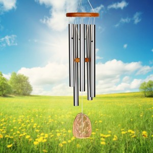 Metal Wind Chime Decorative Hanging Outdoor <b>Garden</b> Patio Home Accent - Product Image 2