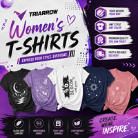 Atasan Kasual Wanita Musim Panas Lengan Pendek Kerah Bulat Model Tunik Longgar Warna Polos Kaos Dasar Hijau Ukuran Besar