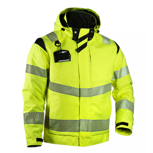 <b>Hi</b>-<b>Vis</b> Work Safety <b>Jacket</b> Men's Two Tone High Visibility Reflective Safety <b>Jackets</b> for Men Genuine Adults - Product Image 6