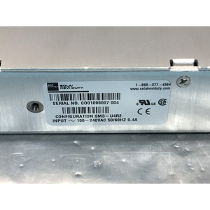SOLA HEVI-DUTY SM3-U4R2 MODULAR SWITCHING POWER - อุปกรณ์และชิ้นส่วนเซมิคอนดักเตอร์ระดับโลกที่เชื่อถือได้ - Product Image 3