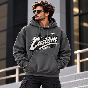 Sudaderas con Capucha Estampadas por Transferencia DTF, Diseño Personalizado, Sudaderas de Felpa de Algodón Grueso, Proveedor Mayorista - Product Image 5
