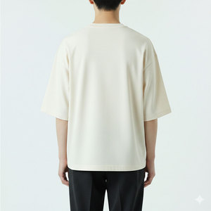 เสื้อยืดทรงบ็อกซี่ผู้ชายสีตามสั่ง ราคาขายส่ง เสื้อยืดทรงบ็อกซี่ผู้ชายคุณภาพสูง เสื้อยืดทรงบ็อกซี่ผู้ชายขายดีที่สุด - Product Image 6