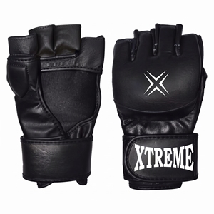 ถุงมือ MMA แบบกำหนดเองจำนวนมาก 7 ออนซ์ ถุงมือแข่งขัน MMA แบบเปิดฝ่ามือ ขนาดที่กำหนดเอง อุปกรณ์กีฬา ถุงมือสำหรับทีมกีฬา ถุงมือต่อสู้ - Product Image 1