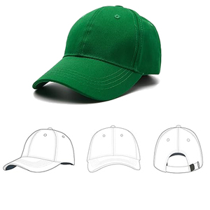 Gorra de Béisbol de 6 Paneles en Sarga de Color Sólido, Personalizada con Bordado, Estilo Casual y Formal, para Exteriores, Estilo Vaquero, con Hebilla Metálica, Transpirable e Impermeable - Product Image 6