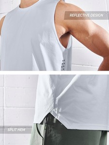 Débardeur oversize pour homme, style streetwear, sans manches, en coton, tendance, décontracté, vêtements d'été, vente en gros du Bangladesh - Product Image 4