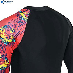 Camiseta de Compresión de Manga Larga para Hombre, Rashguard de MMA BJJ, Ropa de Lucha No Gi, Sublimación Personalizada - Product Image 6