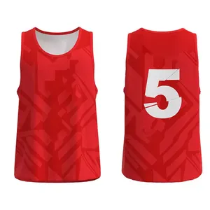 เสื้อกีฬาตาข่ายระบายอากาศ แห้งเร็ว สำหรับฟุตบอล ซอคเกอร์ รักบี้ ผู้ใหญ่ ผู้ชาย สั่งทำได้ ขายส่ง - Product Image 5