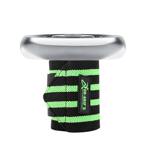 Vente flash - Bandes de poignet unisexes personnalisées avec logo, en nylon et élasthanne, résistantes à l'usure, protection sportive pour l'entraînement, la musculation, la salle de sport - Product Image 3