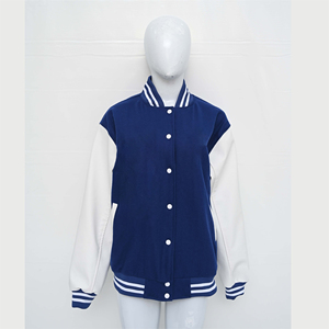 Men's Custom Leather Long Sleeve Baseball <b>Jackets</b> Wholesale Varsity Letterman <b>Jacket</b> Embroidered Chenille <b>Patches</b> Winter - Product Image 1