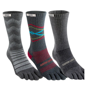 Calcetines Deportivos Personalizados para Niños, Calcetines de Cinco Dedos con Logotipo de Equipo, Calcetines de Punto de 5 Dedos, 100% Algodón Transpirable, Vietnam - Product Image 2