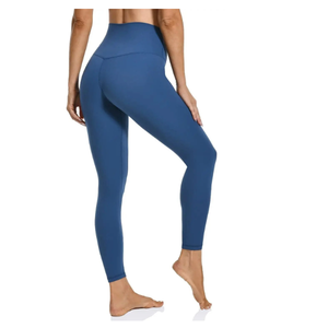 Leggings de Yoga de Cintura Alta para Mujer, con Diseño Curvo en la Espalda, de Spandex/Nailon, Transpirables y Elásticos, para Entrenamiento y Fitness - Product Image 5