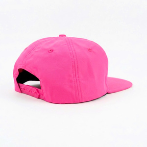 Custom Embroidery Logo 5 Panel <b>Flat</b> Brim Waterproof Fabric Unstructured Snapback <b>Cap</b> And Hat Outdoor Wear For <b>Man</b> Woman Factory - Product Image 2