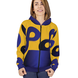 เสื้อฮู้ดซิปพิมพ์ลายแบบ Sublimation ทั้งตัว แฟชั่นสำหรับผู้ชายและผู้หญิง คุณภาพสูง ออกแบบโลโก้ตามสั่ง - Product Image 4