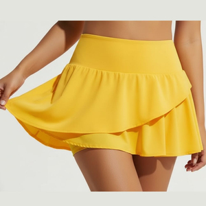 Superior Quality Breathable Women's High Stretchable Tennis Skirt Sportswear Latest Moisture Wicking Quick Dry Front Waist Skirt - Product Image 1