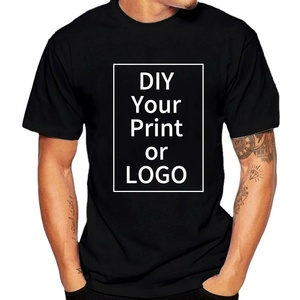 Men's T-Shirts High Quality Polyester/Cotton O-Neck Breathable Light Shortsleeves Sizes Customizable <b>Logo</b> - Product Image 1