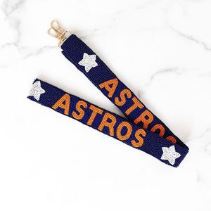 Nuevo y moderno diseño de estrellas con cuentas, correa ASTROS con cuentas, asa de bolso ajustable, duradera y ecológica. - Product Image 1