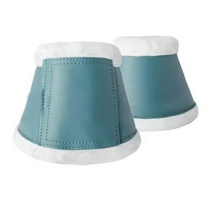 Bottes de protection pour chevaux Saivlon personnalisées, rose pailleté, avec doublure en polaire noire, légères, pour la protection des jambes - Product Image 2